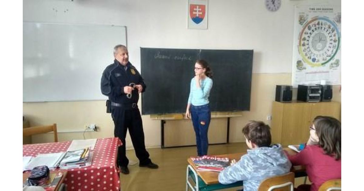Prednášky prevencie kriminality mládeže