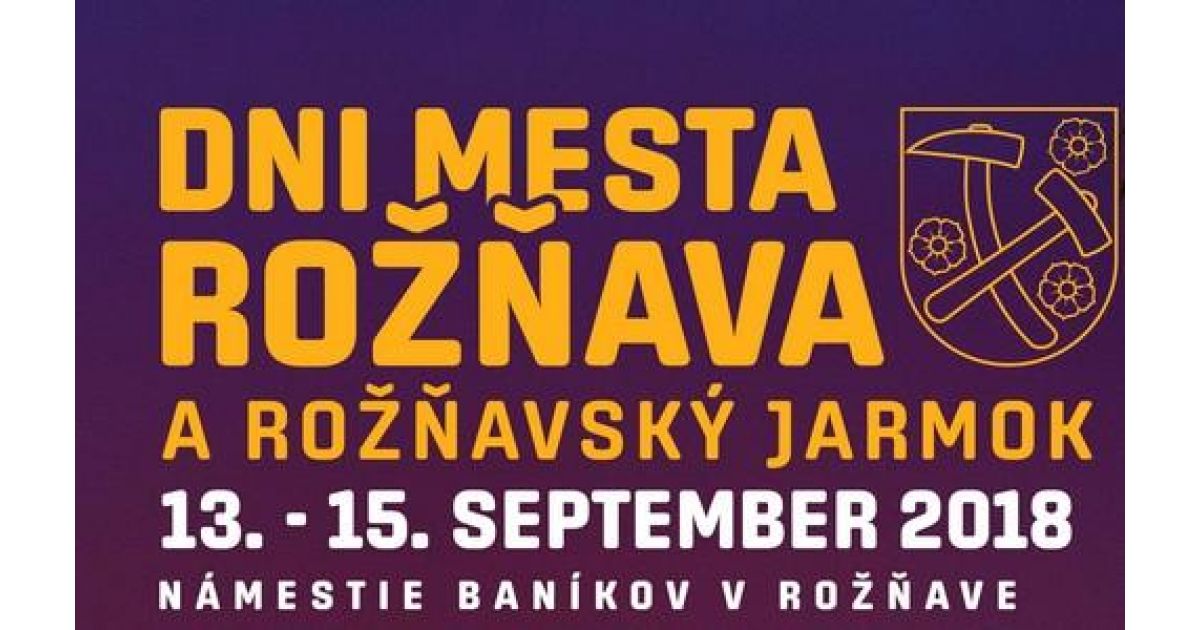 Dni mesta Rožňava a Rožňavský jarmok