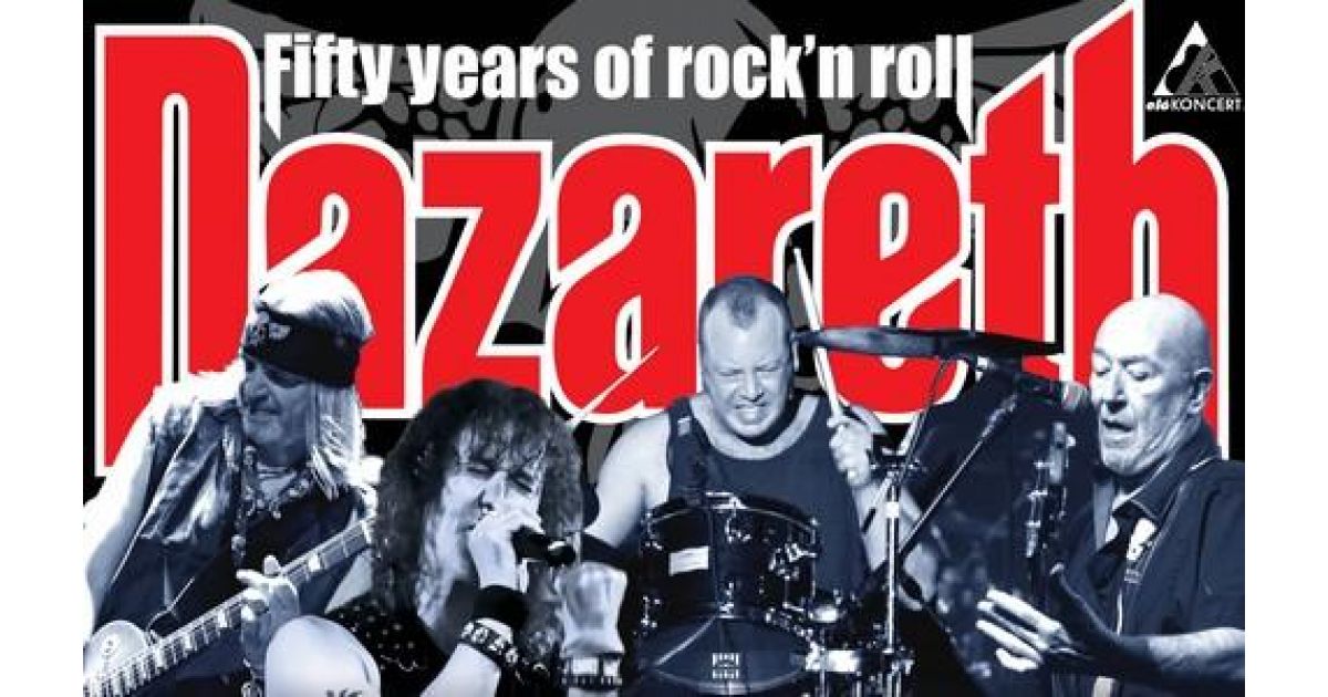 Koncert skupiny Nazareth v Rožňave