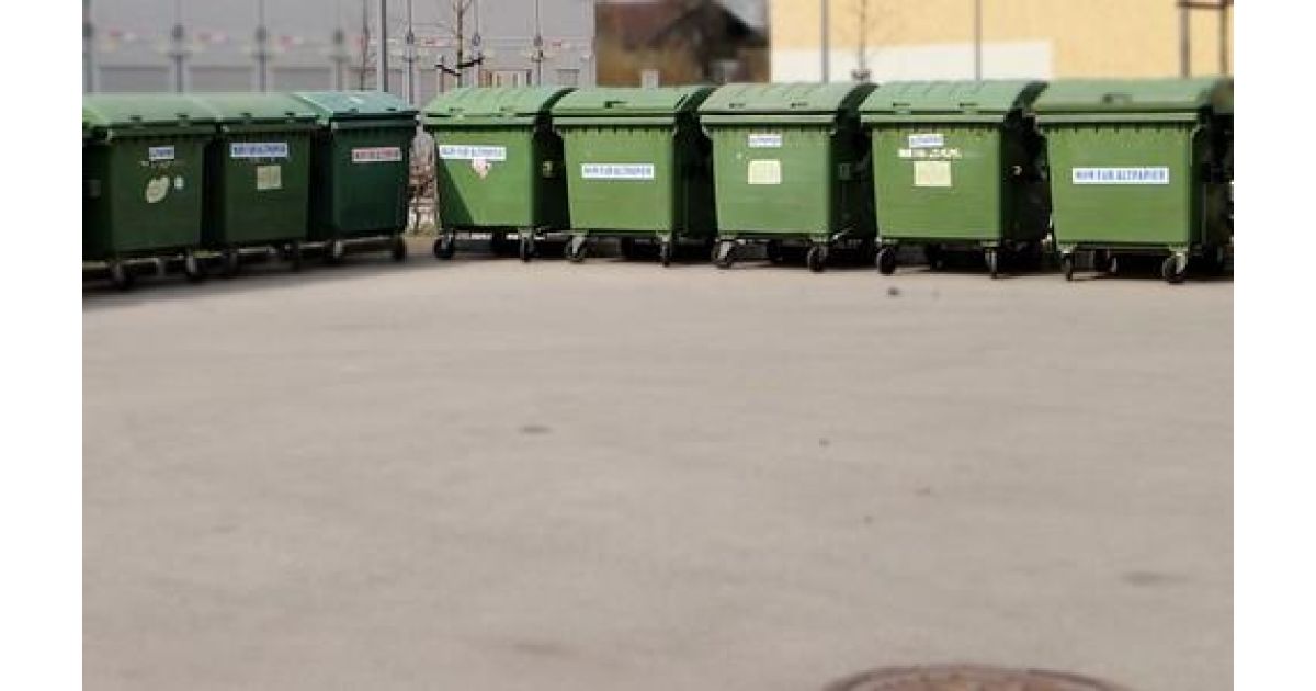 Zberný dvor na odpady v meste Rožňava