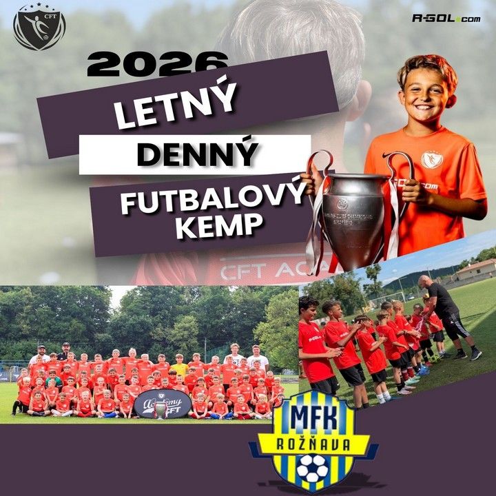 Fotka - Letný denný futbalový kemp