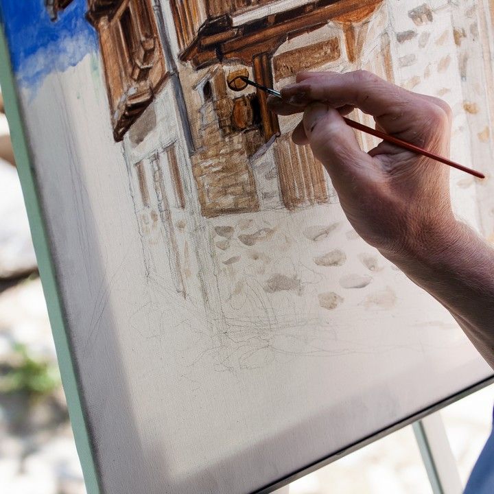 Fotka - Medzinárodný maliarsky tábor MLYN Rožňava 2025 