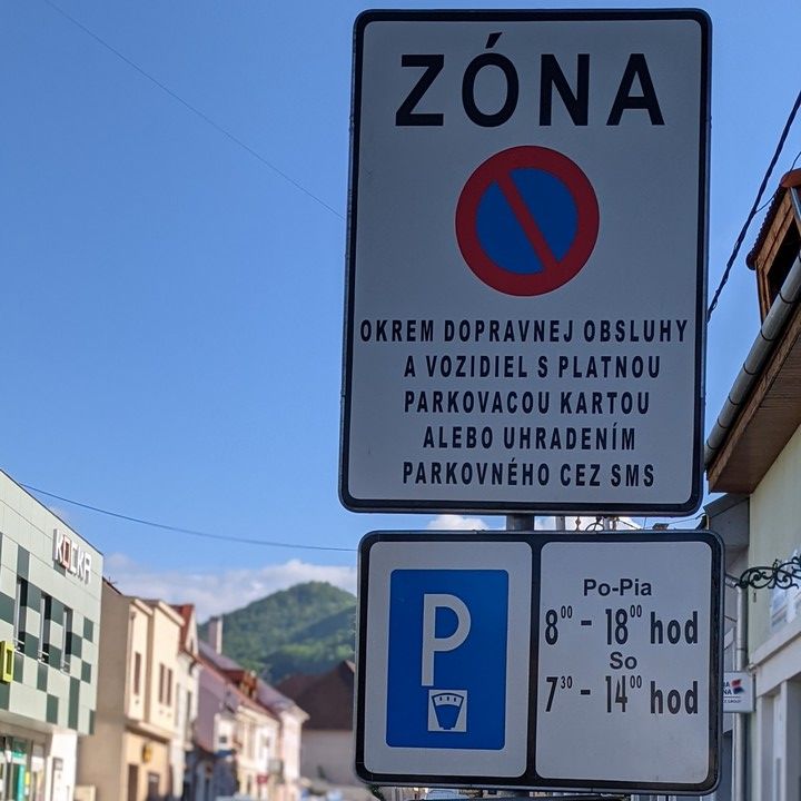 Fotka - Predaj parkovacích kariet