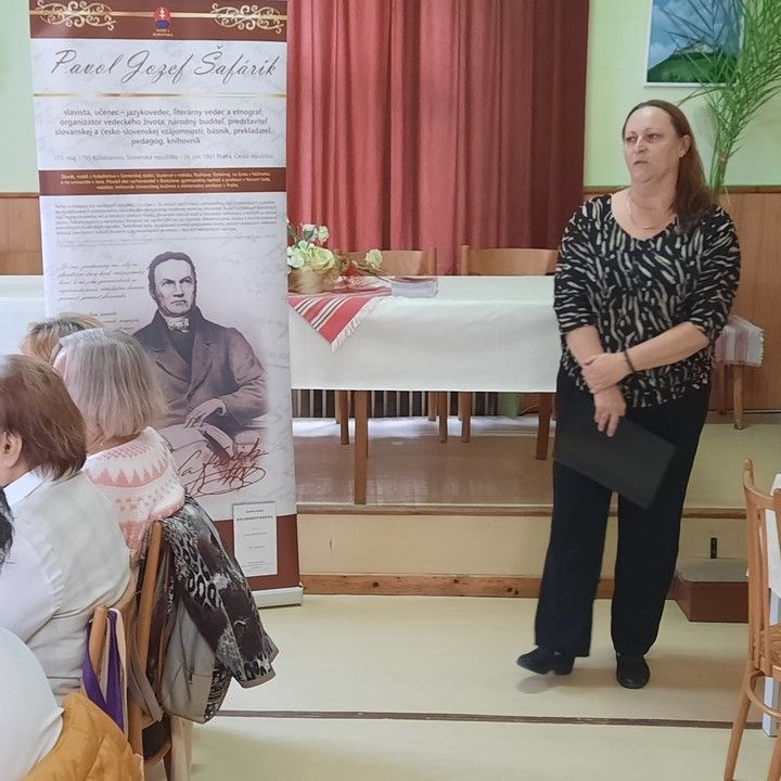 Fotka - Prednáška Pavol Jozef Šafárik