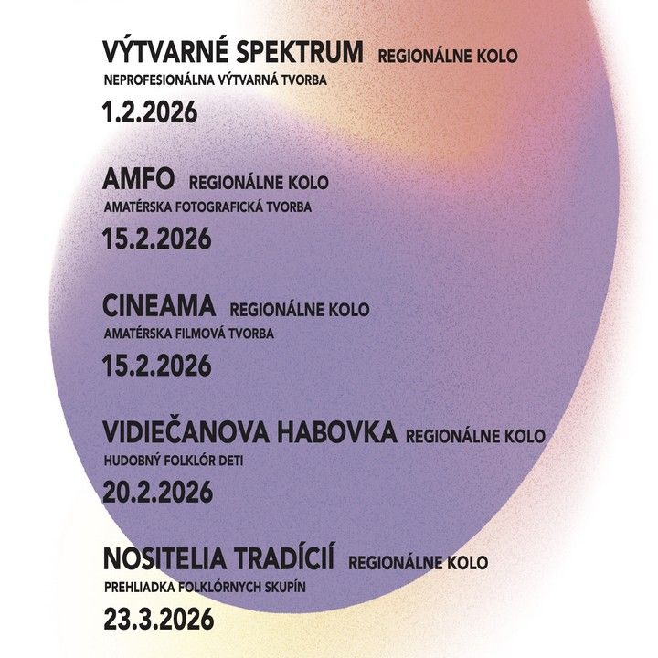 Fotka - Regionálne kola celoslovenských súťaží