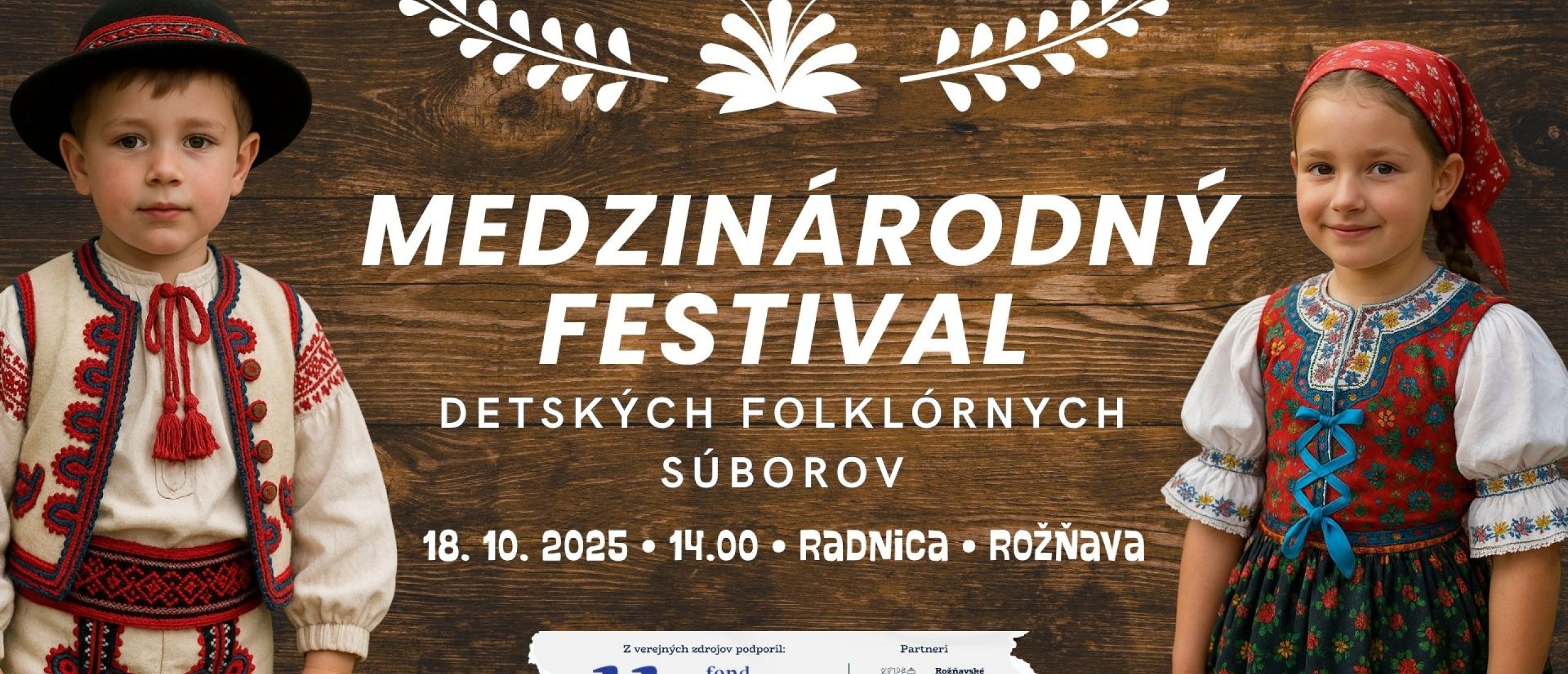 Fotka - Rožňava privíta 4. medzinárodný festival detských folklórnych súborov
