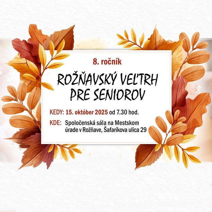 Fotka - Rožňavský veľtrh pre seniorov