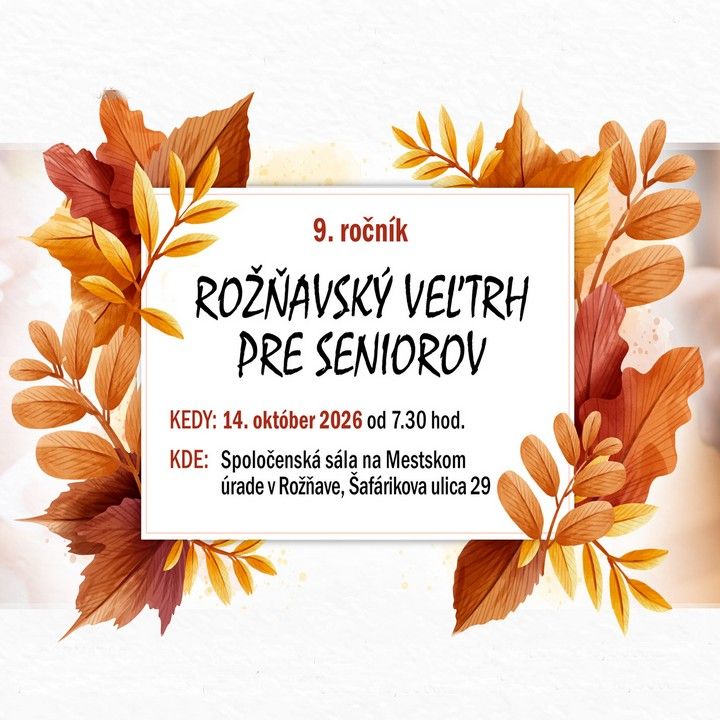Fotka - Rožňavský veľtrh pre seniorov