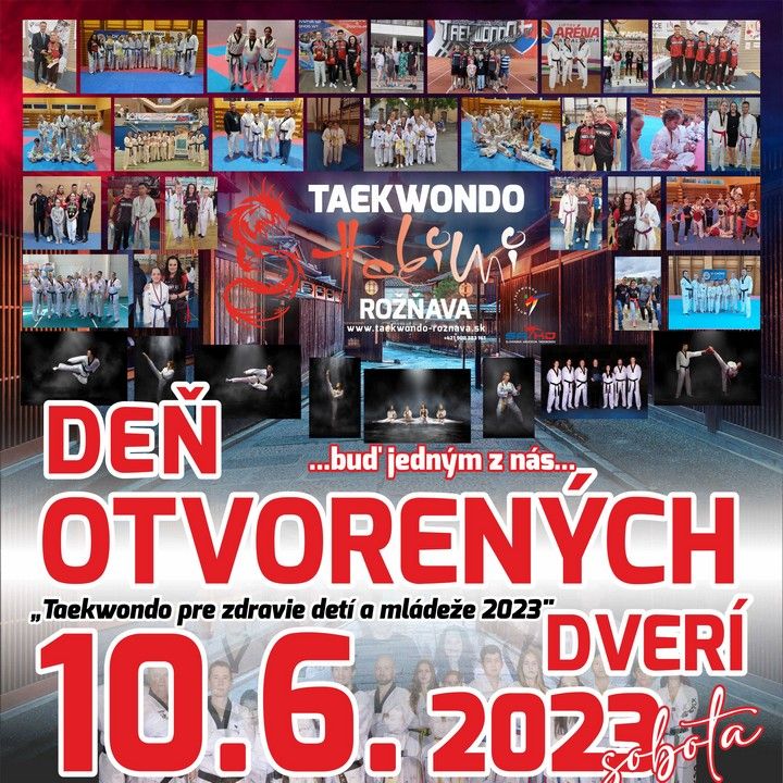 TAEKWONDO HAKIMI Rožňava - Deň otvorených dverí